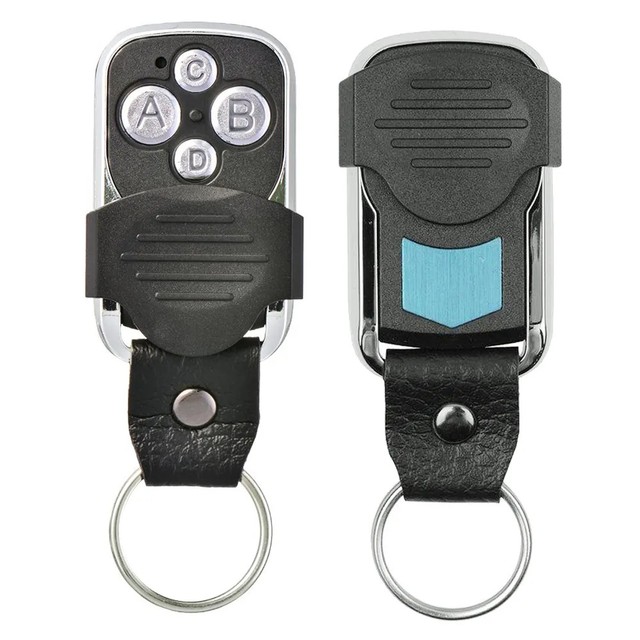 433MHz Garage Door Rolling Code Function Four-Button Metal Wireless Remote Control for Remote Switches