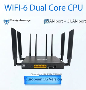 เราเตอร์ซิมการ์ด 5G ระดับอุตสาหกรรม AX3000 แบบดูอัลแบนด์ กิกะบิต WiFi6 ไร้สาย รุ่นยุโรป - Product Image 1