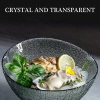 Qualité garantie Unique fait à la main japonais créatif irrégulier cuisine four épreuvage bol en verre pour les noix
