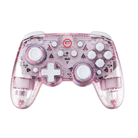 Control Inalámbrico Transparente y Colorido para Nintendo Switch, Joystick Dual Hall