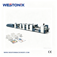 WESTONIX Electric Crash Lock Bottom Corrugated A/B/E Flute Lipat Otomatis Akurasi Tinggi Hemat Energi Lem Panas untuk Makanan