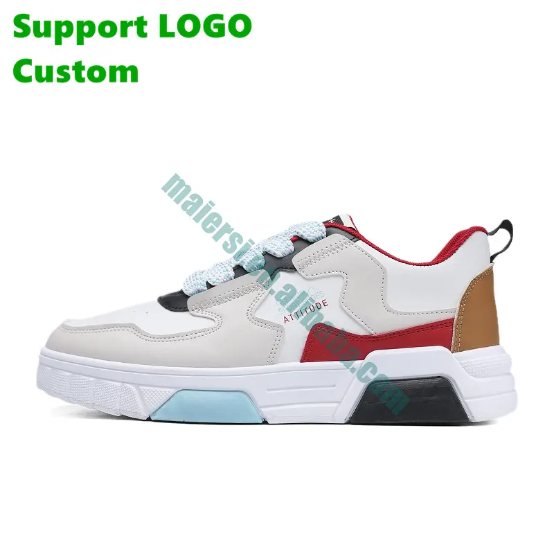 New small white shoes low top leisure tide shoes Custom Sneakers Logo High Quality Design Men Casual Shoes comfortable Sneakers