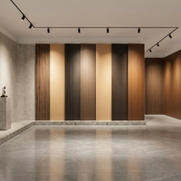 Revêtement mural décoratif en PVC imperméable à l'eau, imitation marbre, avec design graphique pour villa et hôtel