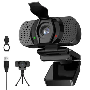Новое поступление, веб-камера EDUP с функцией красоты, 1080P, USB веб-камера с автофокусом, веб-камеры Logitech с микрофоном