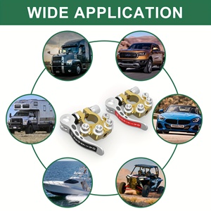 (4 avis) 5.0 vendu Connecteur de pince de borne de batterie en zinc en acier inoxydable à dégagement rapide ajuster l'adaptateur de pince de déconnexion 1420 - Product Image 5