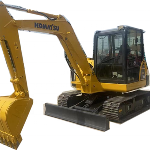 Excavatrice sur chenilles Komatsu Pc56 d'occasion, excavatrice Komatsu, excavatrice sur chenilles d'occasion, excavatrice 130/160/200/220, moteur Komatsu - Product Image 1