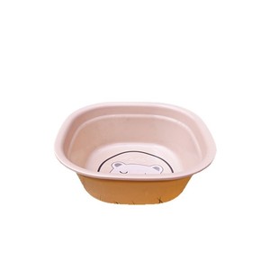 Bassin en plastique pour enfants, dessin animé, 28x10cm, forme irrégulière durable, pour le lavage et les soins des pieds, couleurs mélangées - Product Image 5