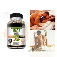 Capsules OEM Maca Plus 1505mg avec extrait de poivre noir pour l'énergie, la vitalité et le bien-être des hommes et des femmes