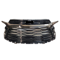 Rejilla superior delantera Flyingsohigh para Chevrolet Blazer RS 2019 2020 2021 2022 OE reemplazo negro brillante parrilla 84612437