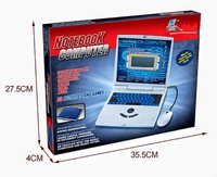 Lucky Toys Education English Mini Computer Kids Laptop Learning Machine con ratón para niños