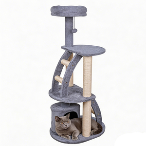 Arbre à <span class=keywords><strong>chat</strong></span> en sisal et bois pour escaliers, vente en gros du fabricant - Product Image 5