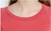 Robe grande taille pour femmes de couleur unie Robe chemise ample à col rond pour femmes