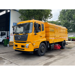 Camión barredor de calles de alta calidad Dongfeng 4*2 de 15 m³ para limpieza, lavado y aspiración de carreteras - Product Image 1