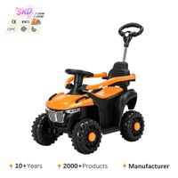 Voiture électrique tout-terrain télécommandée à 4 roues pour enfants de 2 à 6 ans.