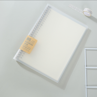 Languo Page de ligne classique avec logo personnalisé, cahier B5 de bureau, couverture en PP, reliure thermique à spirale, papier de haute qualité