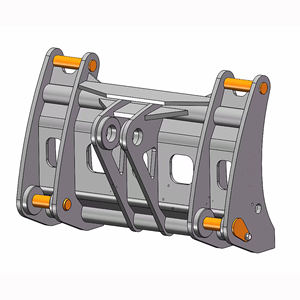 व्हील लोडर सामान BM07 हाइड्रोलिक त्वरित अड़चन, व्हील लोडर त्वरित युग्मक - Product Image 2