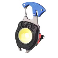 Mini lampe torche LED multifonctionnelle Shingel, portable, rechargeable par USB, briquet, lampe torche porte-clés pour le camping