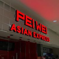 Lettres en métal éclairées par LED DakeSign, design gratuit, étanches IP65, contrôlées par Bluetooth et WiFi, enseigne lumineuse publicitaire