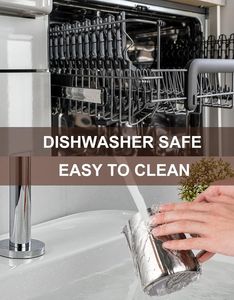 Pichet à mousse de lait 12oz en acier inoxydable, tasse à mousse de lait, pichet à vapeur, pour bar à café, machine à cappuccino et expresso - Product Image 3