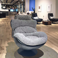 Fauteuil d'appoint de salon au design moderne, siège confortable à coussin unique, fauteuil de salon, fauteuil