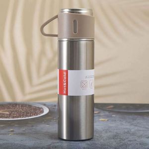 Gobelet isotherme en plastique et aluminium 500 ml (16,9 oz) – Luxe moderne, compatible lave-vaisselle et eau bouillante, unisexe, pour café - Product Image 3