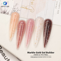 Gel de construction pour ongles à paillettes, gel de construction lumineux néon pour l'automne et l'hiver, extension d'ongles