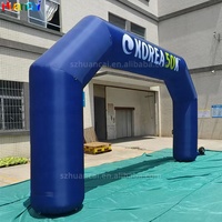 Arche gonflable personnalisée avec lumières LED Entrée gonflable à prix d'usine pour les grands événements sportifs en plein air