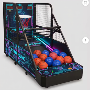 Machine de <span class=keywords><strong>basket</strong></span>-ball pliable Kaimi - Machine de jeu d'arcade électronique de tir au <span class=keywords><strong>basket</strong></span>-ball à monnayeur pour centre de jeux commercial - Product Image 6