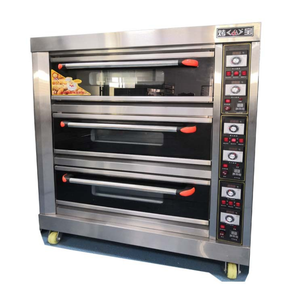 Four commercial électrique/gaz complet pour boulangerie, idéal pour la cuisson du pain, bon état, prix avantageux, Chine - Product Image 2