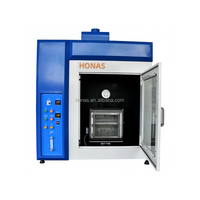 Testeur de fil lumineux à écran tactile IEC60695-2-Testeur de résistance à la flamme du matériau-Marque HNS SUS304 Steel-220V inoxydable/380V année