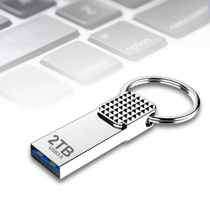 Kim loại không thấm nước USB Flash Drive 4GB 8GB 16GB 32GB 64GB 128GB Pendrive với vòng chìa khóa Bộ nhớ đĩa Mini USB <span class=keywords><strong>Stick</strong></span> - Product Image 5