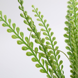 Plante artificielle herbe verte fougère fausse herbe tige maison bureau fête mariage décor - Product Image 6