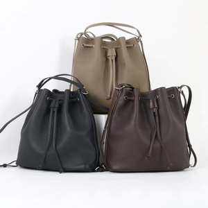 Borse a Tracolla Multifunzionali in <span class=keywords><strong>Pelle</strong></span> di Vacchetta di Alta Qualità per Donne, Borse a Secchiello, Zaini Casual alla Moda in Vera <span class=keywords><strong>Pelle</strong></span> - Product Image 1