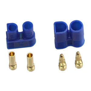 High quality genuine products Male Female EC2-M F Connector 2.0mm Gold Bullet Banana Plug for RC ESC Lipo Battery Electric Motor