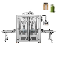 Cacao café lait en poudre boîte de conserve Machine de remplissage de protéines en poudre bocal en verre PET bouteille Machine de remplissage