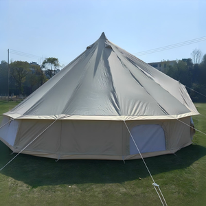 Tente de camping gonflable quatre saisons en tissu Oxford, <span class=keywords><strong>yourte</strong></span> de luxe, pop-up, avec ouverture pour poêle, pour glamping familial et fêtes, 3-4 personnes - Product Image 6