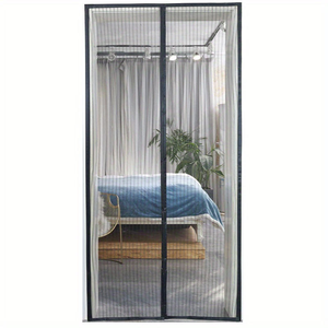 <span class=keywords><strong>Moustiquaire</strong></span> <span class=keywords><strong>magnétique</strong></span> moderne de haute qualité, taille personnalisable, en polyester, pour maison et salle de bain, anti-moustiques - Product Image 1