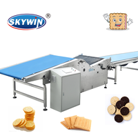 Ligne de production de machines de tri de biscuits 2026 – Empileuse à roues étoilées pour biscuits après cuisson