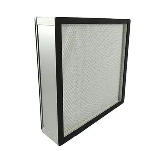 Nhà máy công nghiệp 24x24x6 inch Bộ lọc HEPA sợi thủy tinh mini pleat Lưu lượng không khí cao Bộ lọc HEPA