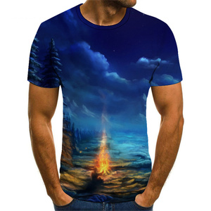 Maglietta da <span class=keywords><strong>uomo</strong></span> moda 3D stampa cielo stellato T-Shirt <span class=keywords><strong>uomo</strong></span> e donna Street top universo pianeta <span class=keywords><strong>spazio</strong></span> Galaxy <span class=keywords><strong>uomo</strong></span> - Product Image 5