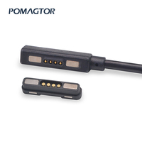 Conector Magnético de 4 Pines, Cable USB Macho Hembra de 12V, Bolsa de PE, Atracción Magnética, China, Cable Magnético 2A Pa46 Pcb, Carga POMAGTOR