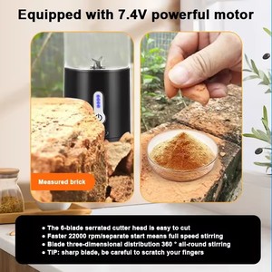 Exprimidor Inalámbrico USB Automático al por Mayor, Exprimidor Manual Multifuncional para el Hogar, Exprimidor de Frutas y Cítricos Portátil Recargable - Product Image 2