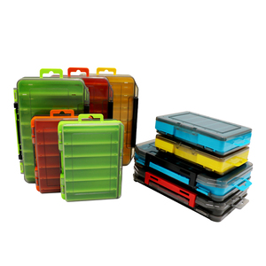 Boîte de rangement pour appâts de pêche à double face, couleur personnalisée, fabrication OEM, boîte à leurres <span class=keywords><strong>en</strong></span> plastique, boîte à pêche étanche - Product Image 6