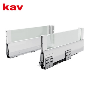 Phụ kiện nội thất điện thông minh, tủ bếp hiện đại với ray trượt ngăn kéo tự động đóng êm, hệ thống trượt ray kép. - Product Image 3