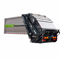 Camion compacteur de déchets de 14-18 m³ avec contrôle intelligent CAN-Bus et compression bidirectionnelle pour les services d'assainissement urbain