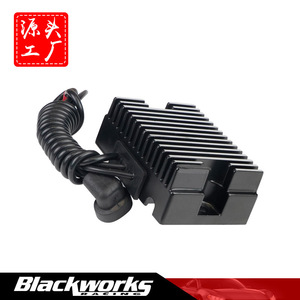 เครื่องแปลงกระแสไฟรถจักรยานยนต์ 74519-88A อลูมิเนียมสีดำสำหรับฮาร์เลย์ เดวิดสัน ซีวีโอ ไดน่า อีเลคตร้าสตรีทไบค์อะไหล่ทดแทน - Product Image 5