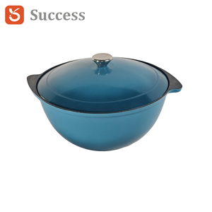 <span class=keywords><strong>Grande</strong></span> marmite familiale <span class=keywords><strong>en</strong></span> <span class=keywords><strong>fonte</strong></span> émaillée 9L pour le riz, les ragoûts et la soupe - Product Image 4