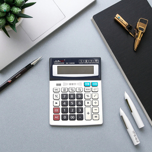 เครื่องคิดเลขพูดตั้งโต๊ะอิเล็กทรอนิกส์12หลักของขวัญสำนักงาน - Product Image 6