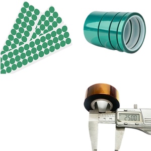 BLY Achetez-en un, obtenez-en un gratuit : Ruban isolant vert auto-adhésif résistant à la chaleur, Ruban de masquage blanc résistant à la chaleur, Ruban adhésif double face - Product Image 1