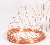 Fil de cuivre pur à haute conductivité C11000 C12000 C10100, bobines de barres de cuivre nu massif pour mise à la terre électrique et câbles industriels